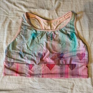 EUC Victoria’s Secret Sport Ombré Heart Sports Bra
